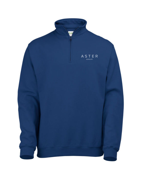 1/4 Zip Sweatshirt Navy