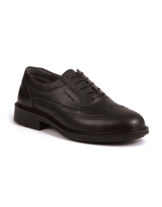 Leather Brogue Executive Shoe