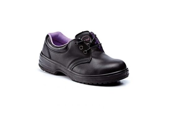 Ladies Leather 3 Eyelet Tie Shoe